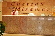 Recepción del hotel Chateau  Miramar