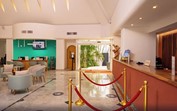 View of the hotel lobby and reception