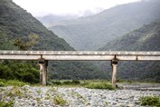 Bridge in mountainous area in Santiago de Cuba