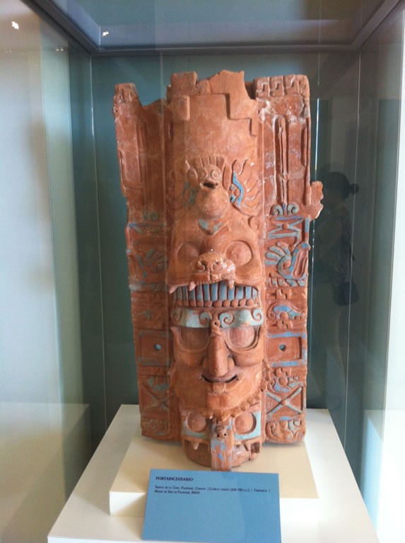 Exposition at the Maya Museum in Cancun