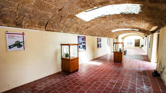 Museo en el interior del castillo