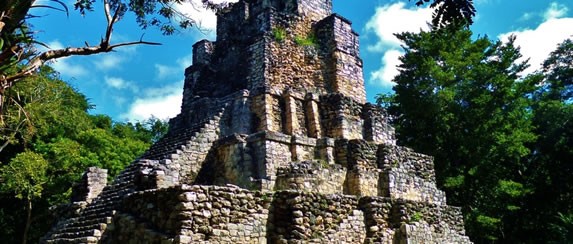 Archaeological zone of Muyil, Riviera Maya