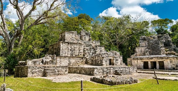 Archaeological zone of Muyil, Riviera Maya