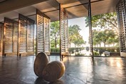 Espacio en el interior del hotel Nizuc Cancun