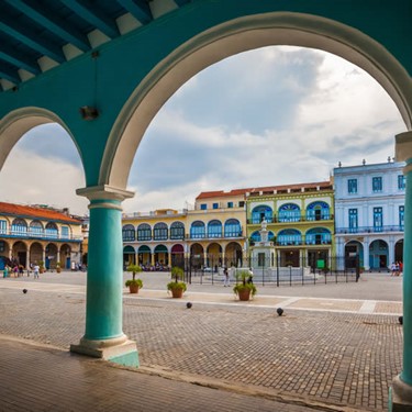 Plaza de Armas en La Habana Vieja