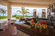 Hotel beach bar