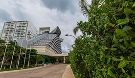 Fachada del hotel Park Royal Beach Cancun