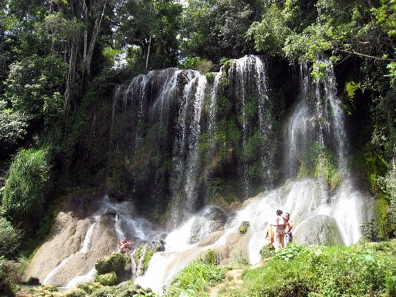 Waterfall in Desembarco del Granma National Park