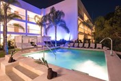 Jacuzzi in the hotel spa