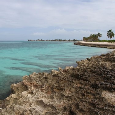 Coco beach view in Santa Lucia