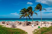 View of the Villa los Pinos beach