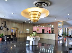 View of the hotel reception