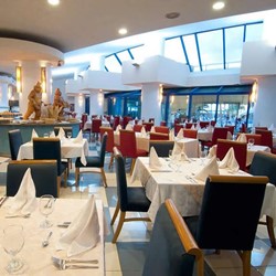Cozy restaurant of the hotel Panorama
