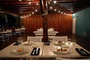 Restaurant on the hotel terrace