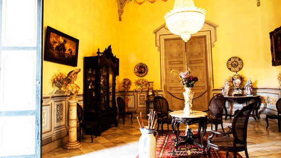 Exponente del barroco cubano en el Palacio 