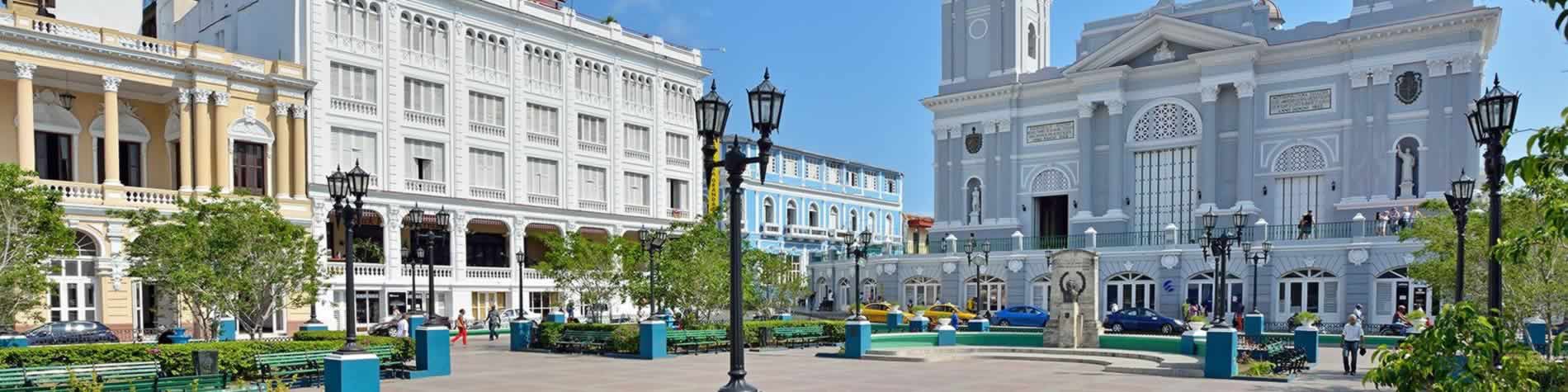 Plaza centro de la ciudad