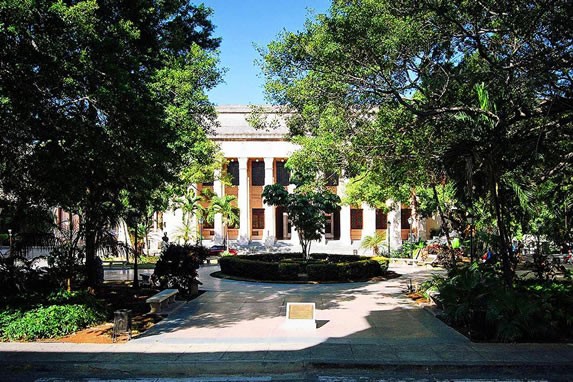 Parque de la Universidad en campus