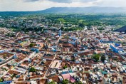 Aerial view of the city of Sancti Spiritus