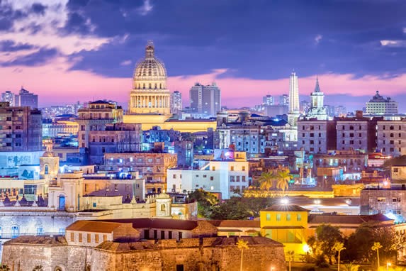 Night view of the city