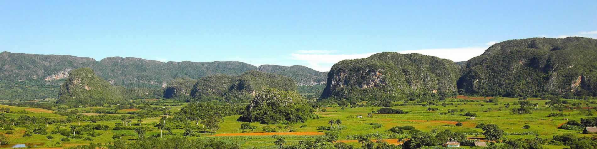 Vista del Valle de Viñales, Cuba