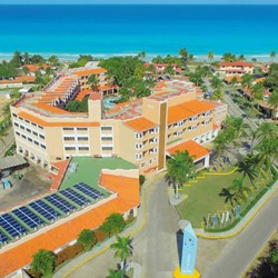 Vista aérea del hotel Las Morlas