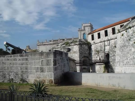 View of the fortress of San Carlos de la Cabaña