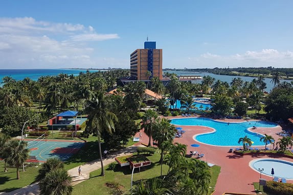 View of the Roc Varadero hotel