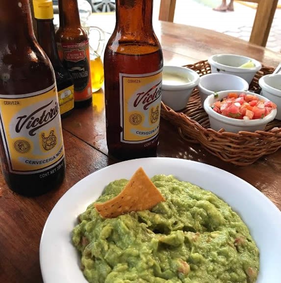 Food served in the restaurant