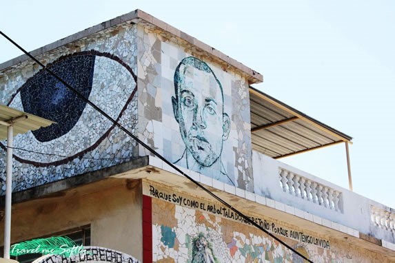 Art in Fusterlandia in Havana