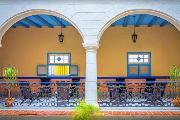 Balcones del hotel Santa Isabel