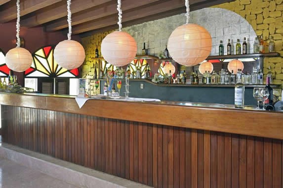 Bar of the hotel Sol Rio de Luna y Mares