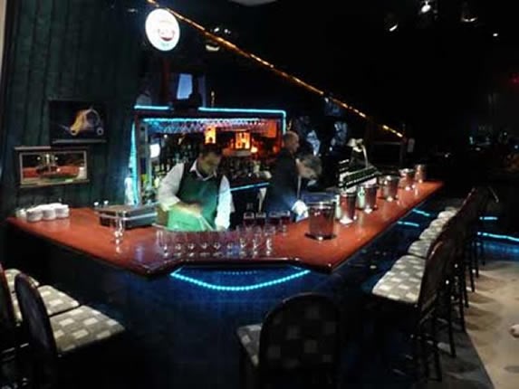 view of bar in the Gato Tuerto restaurant