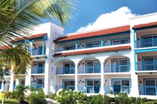 three-story bungalow with balconies