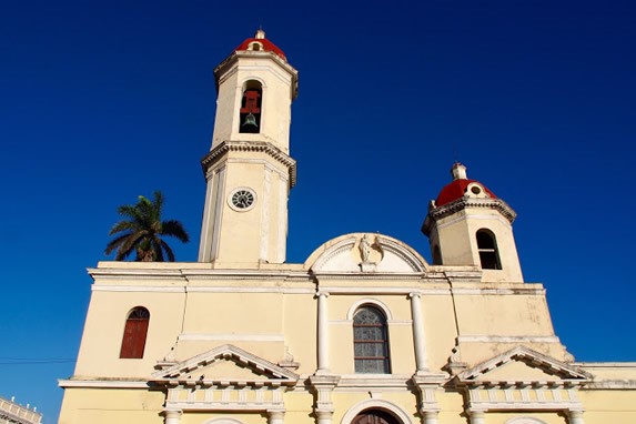 exterior view of the cathedral bell tower