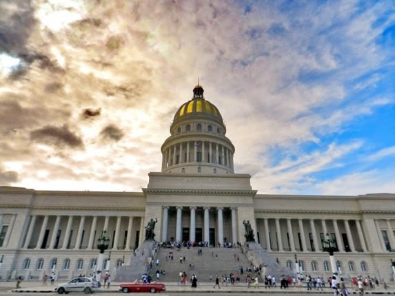 View of the Capitol of Havana