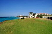 Vista del mar desde las afueras de la casa Dupont