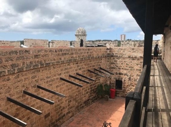 Views from inside the castle