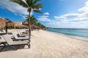 View of the Catalonia hotel beach