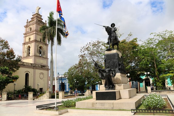 Vista de la Catedral de Camaguey