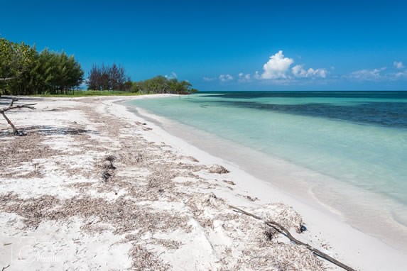 Vista de las playas del Cayo