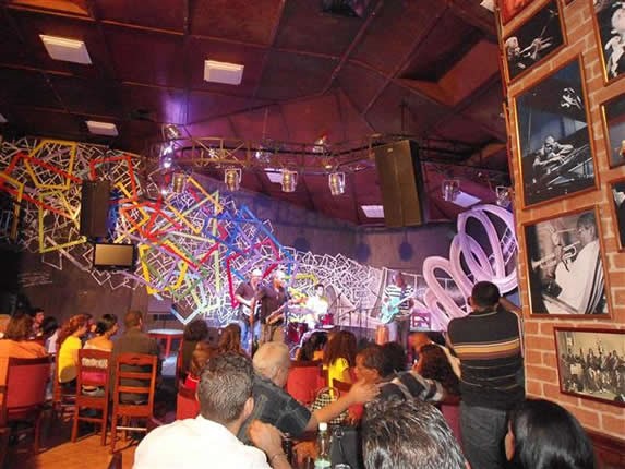 customers enjoying the night show