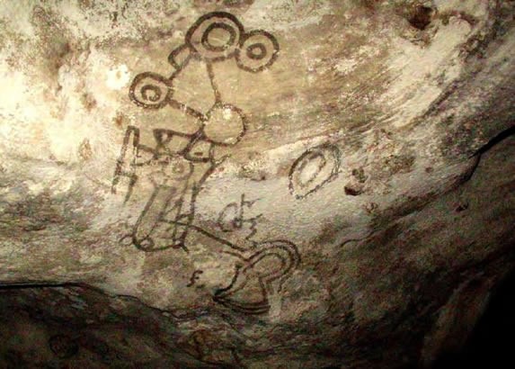 Interior of the Ambrosio cave