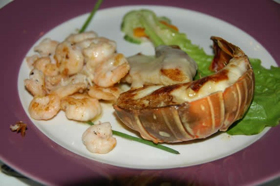 Restaurant dish.