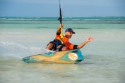 Deportes acuáticos en las playas de Cayo Guillermo