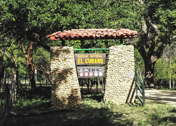 El Cubano natural park