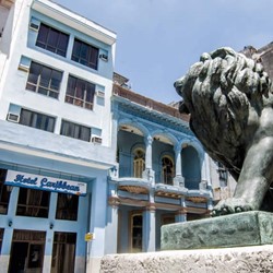 Facade of the Caribbean hotel