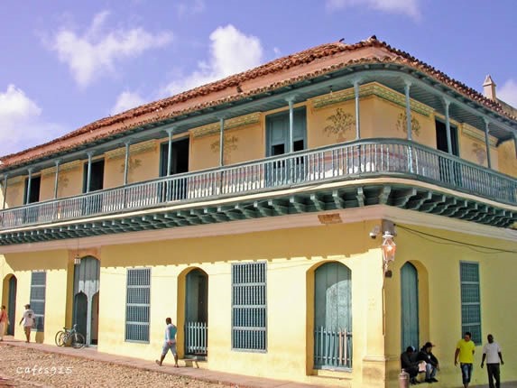 View of the exterior of the art gallery