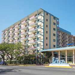 Sunbeach hotel facade