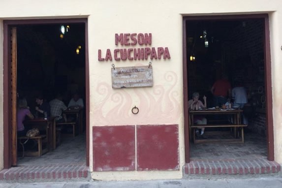 Fachada del restaurante