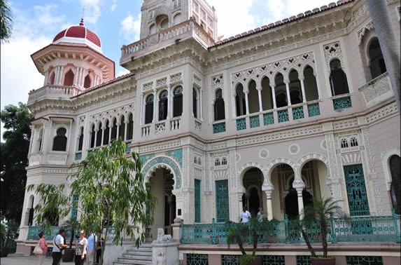 building facade with architectural details